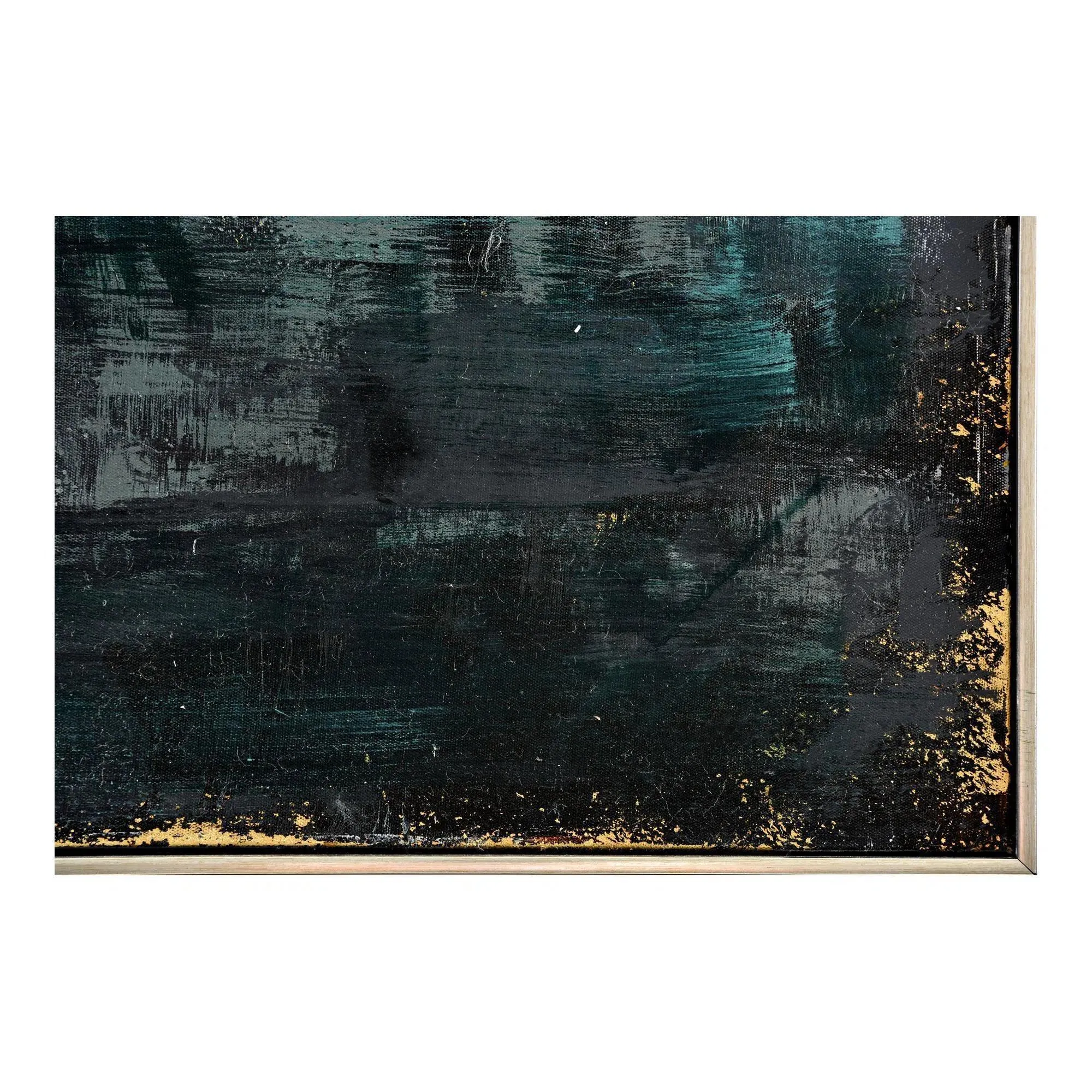 40x60 Inch Black Gray Canvas Wall Art Abstract Contemporary