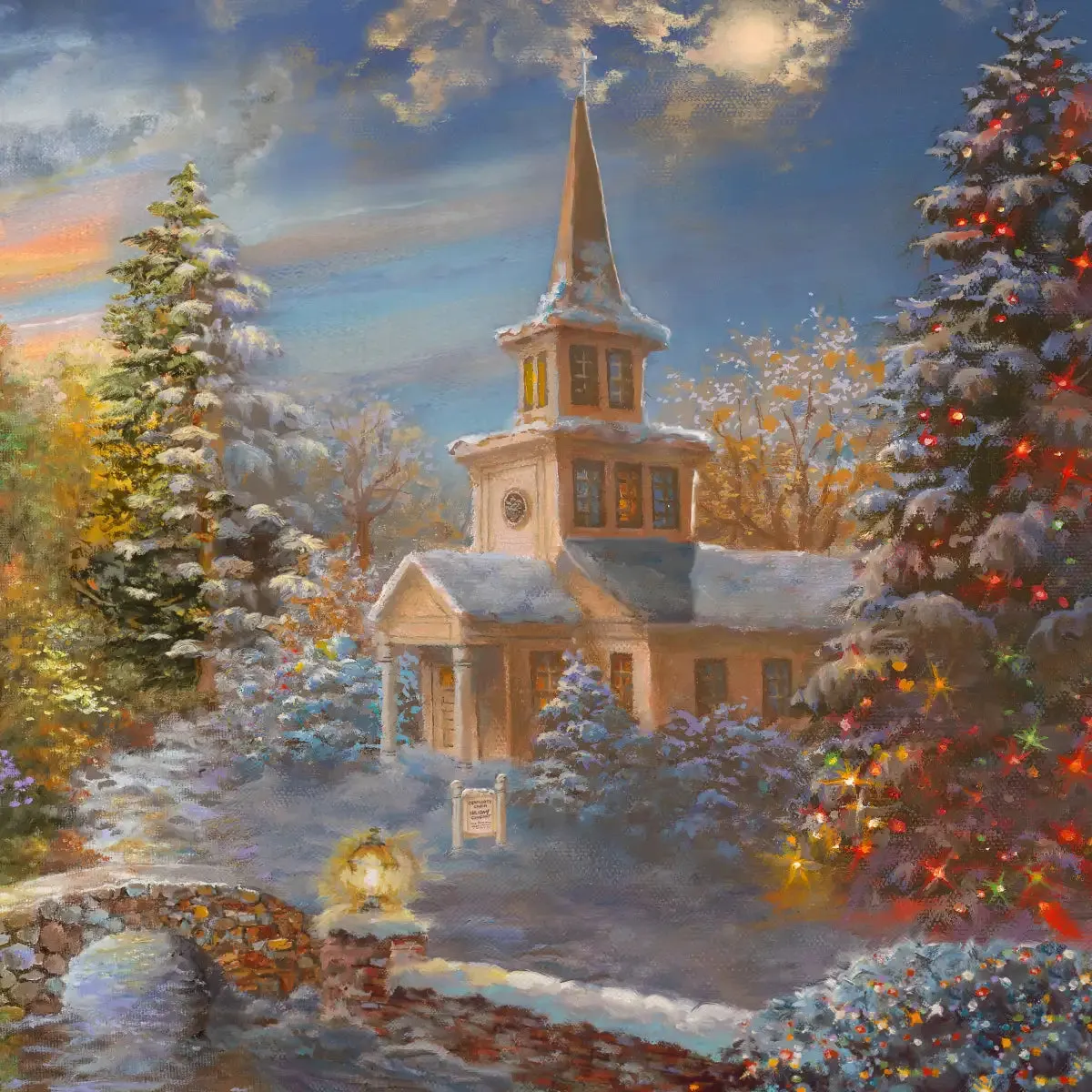 A Church For All Seasons Wall Art