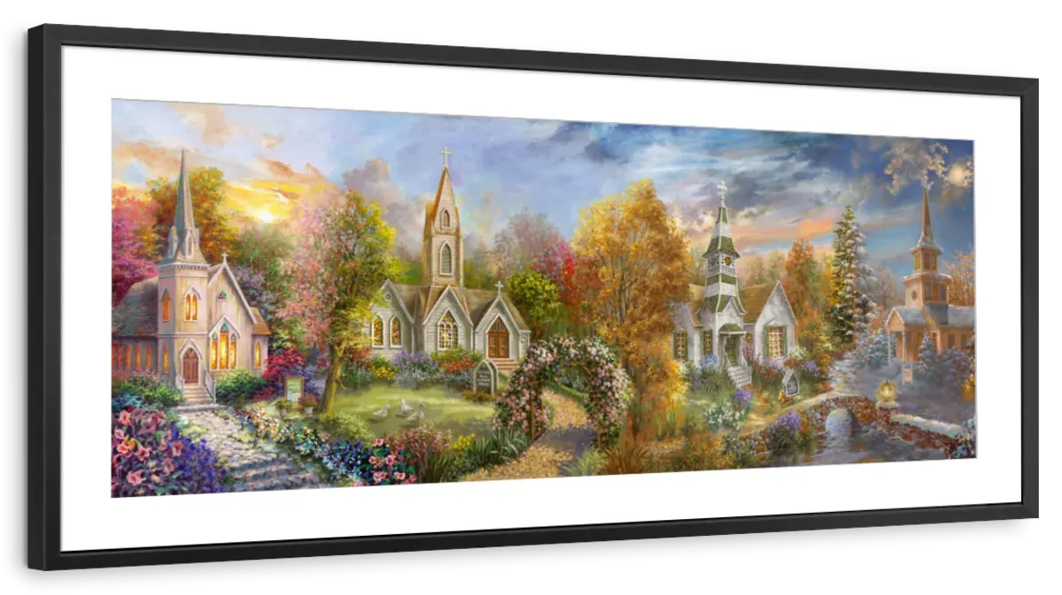 A Church For All Seasons Wall Art