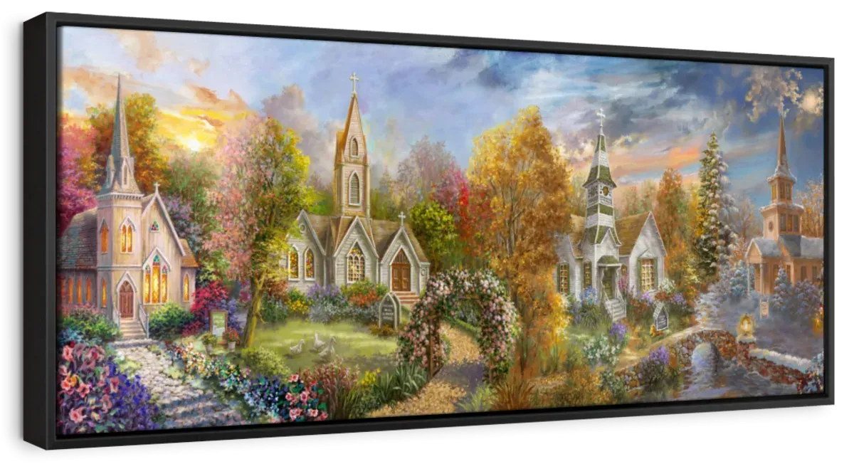 A Church For All Seasons Wall Art