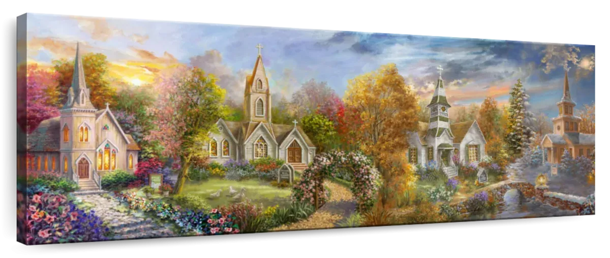 A Church For All Seasons Wall Art