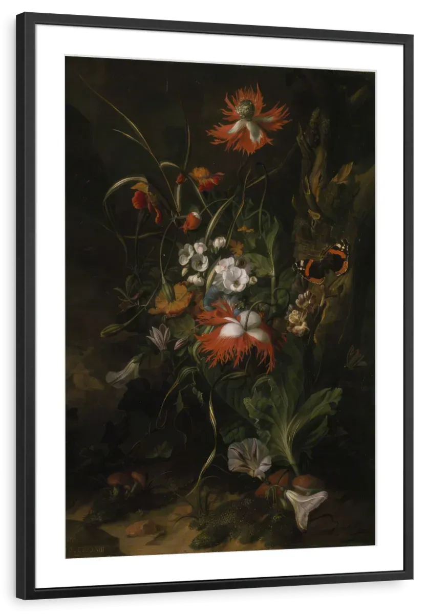 A Forest Floor - Still Life Of Flowers Wall Art