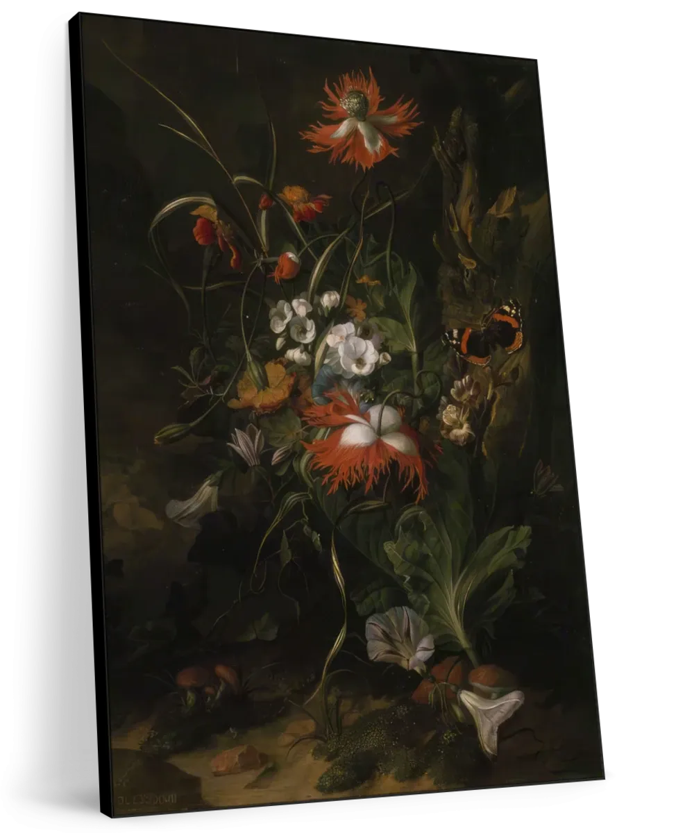 A Forest Floor - Still Life Of Flowers Wall Art