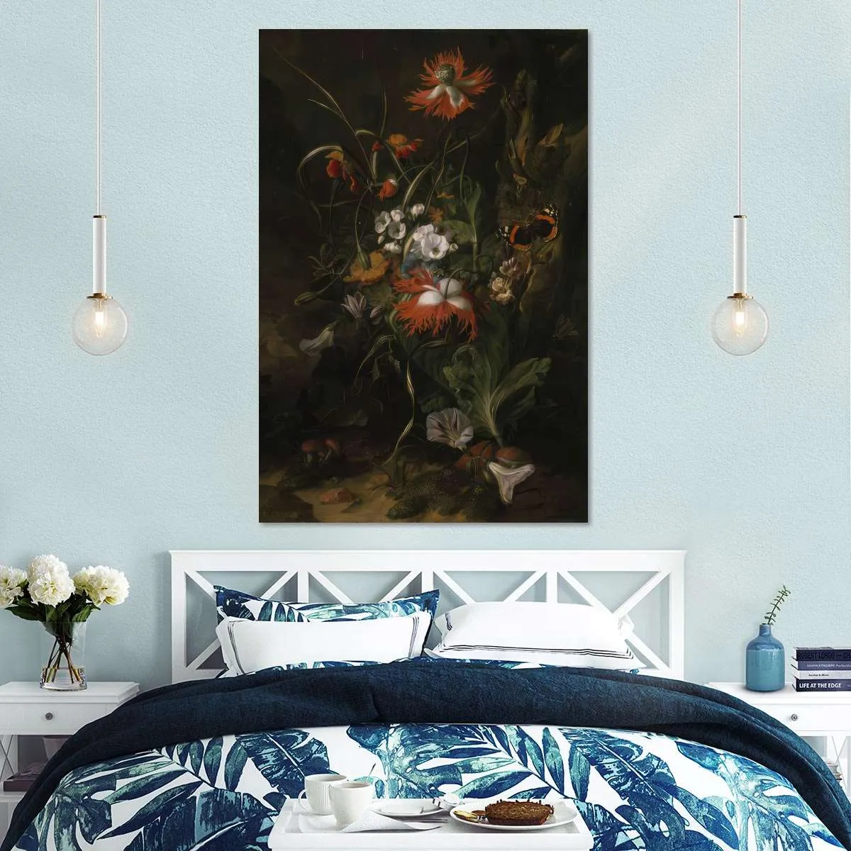 A Forest Floor - Still Life Of Flowers Wall Art