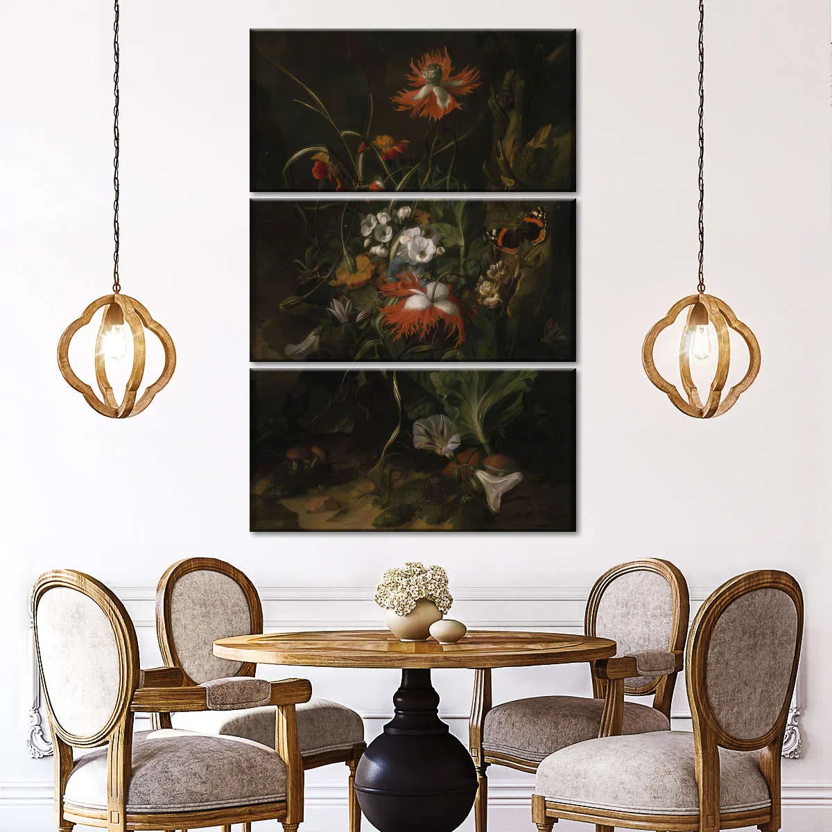 A Forest Floor - Still Life Of Flowers Wall Art