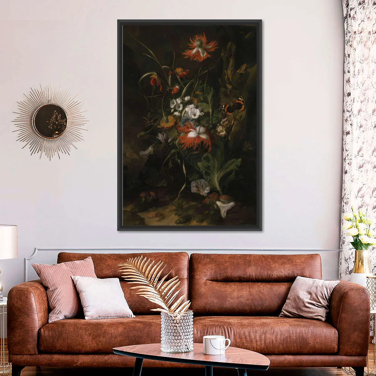 A Forest Floor - Still Life Of Flowers Wall Art