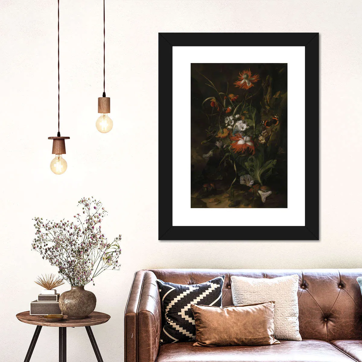 A Forest Floor - Still Life Of Flowers Wall Art