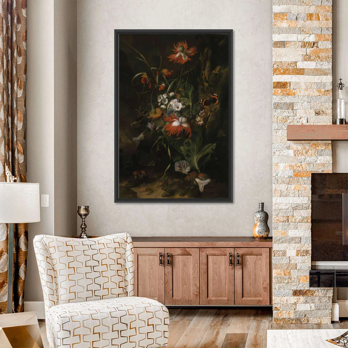 A Forest Floor - Still Life Of Flowers Wall Art