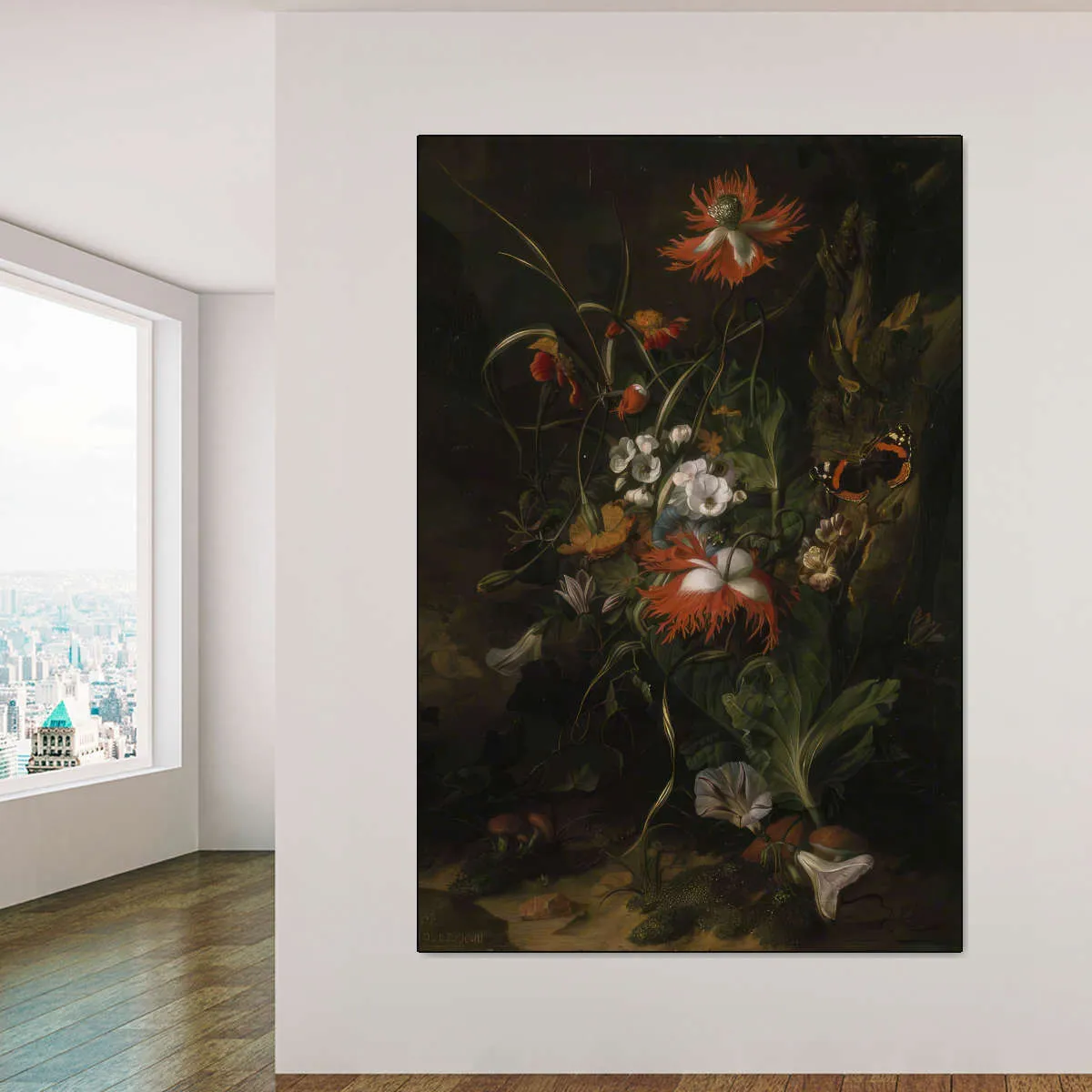 A Forest Floor - Still Life Of Flowers Wall Art