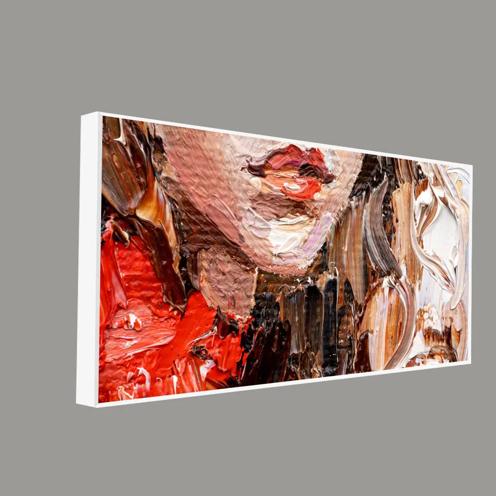 Abstract art of Beautiful Girl Face Canvas Wall Painting