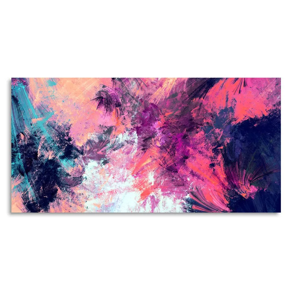 Abstract Color Dynamic Texture Background Premium Canvas Wall Painting