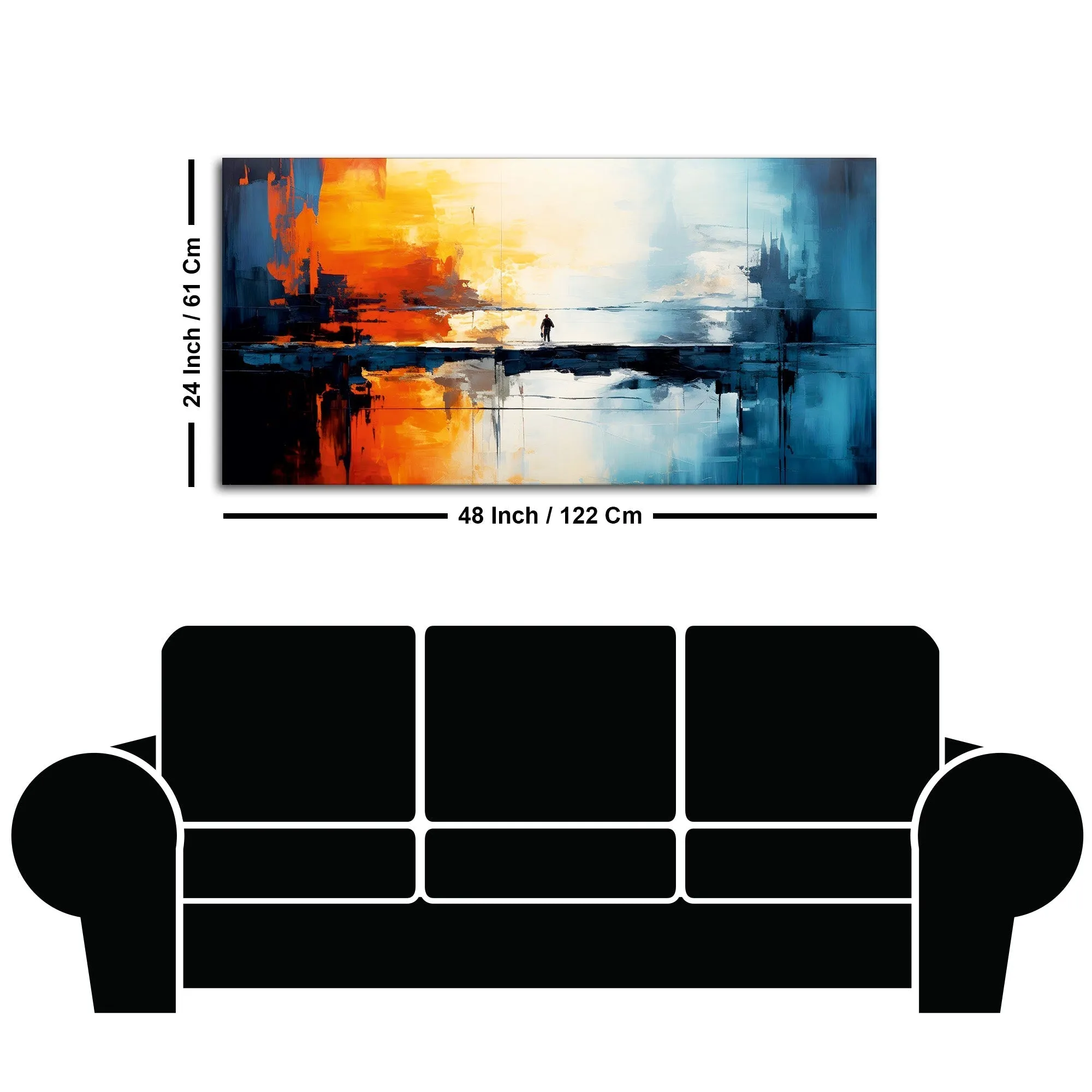 Abstract Colorful Artistic Art Canvas Wall Painting