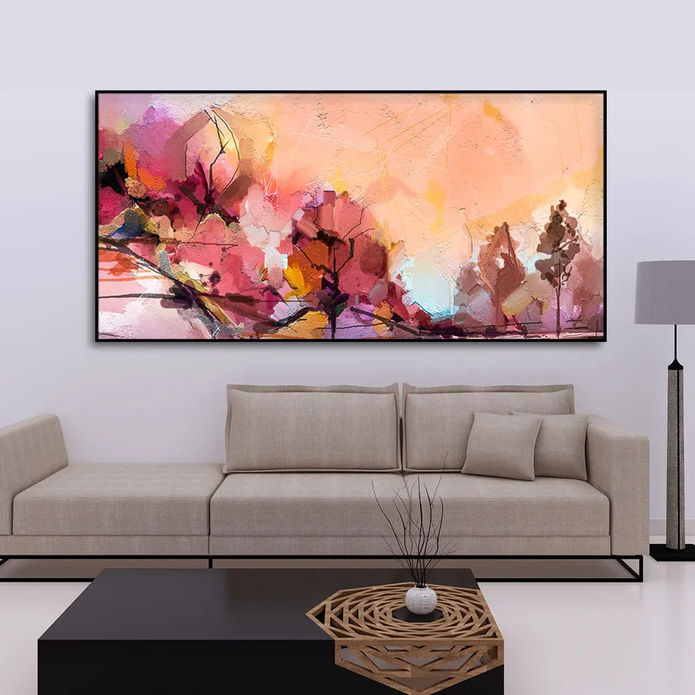 Abstract landscape Contemporary art Canvas Wall Painting