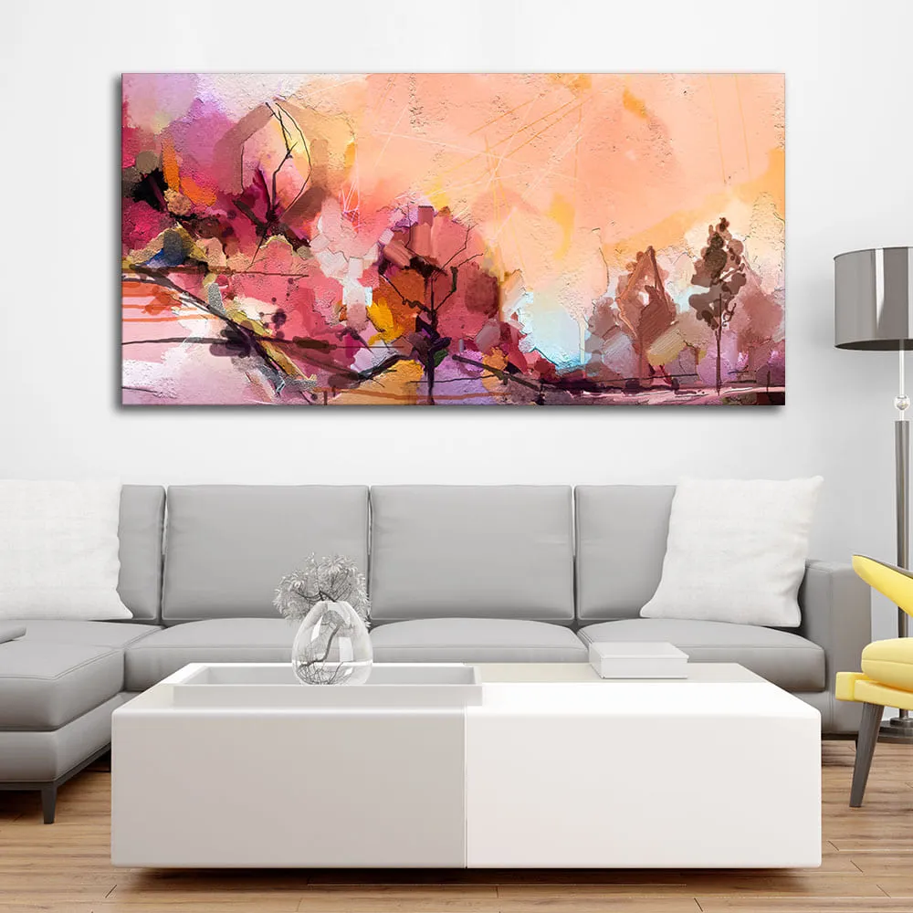 Abstract landscape Contemporary art Canvas Wall Painting