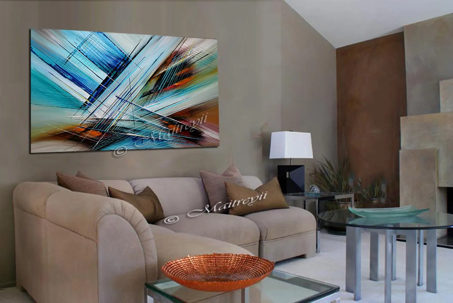 Abstract Paintings For Sale -  Lightning Returns