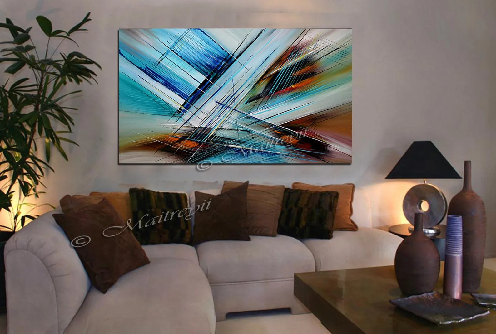 Abstract Paintings For Sale -  Lightning Returns