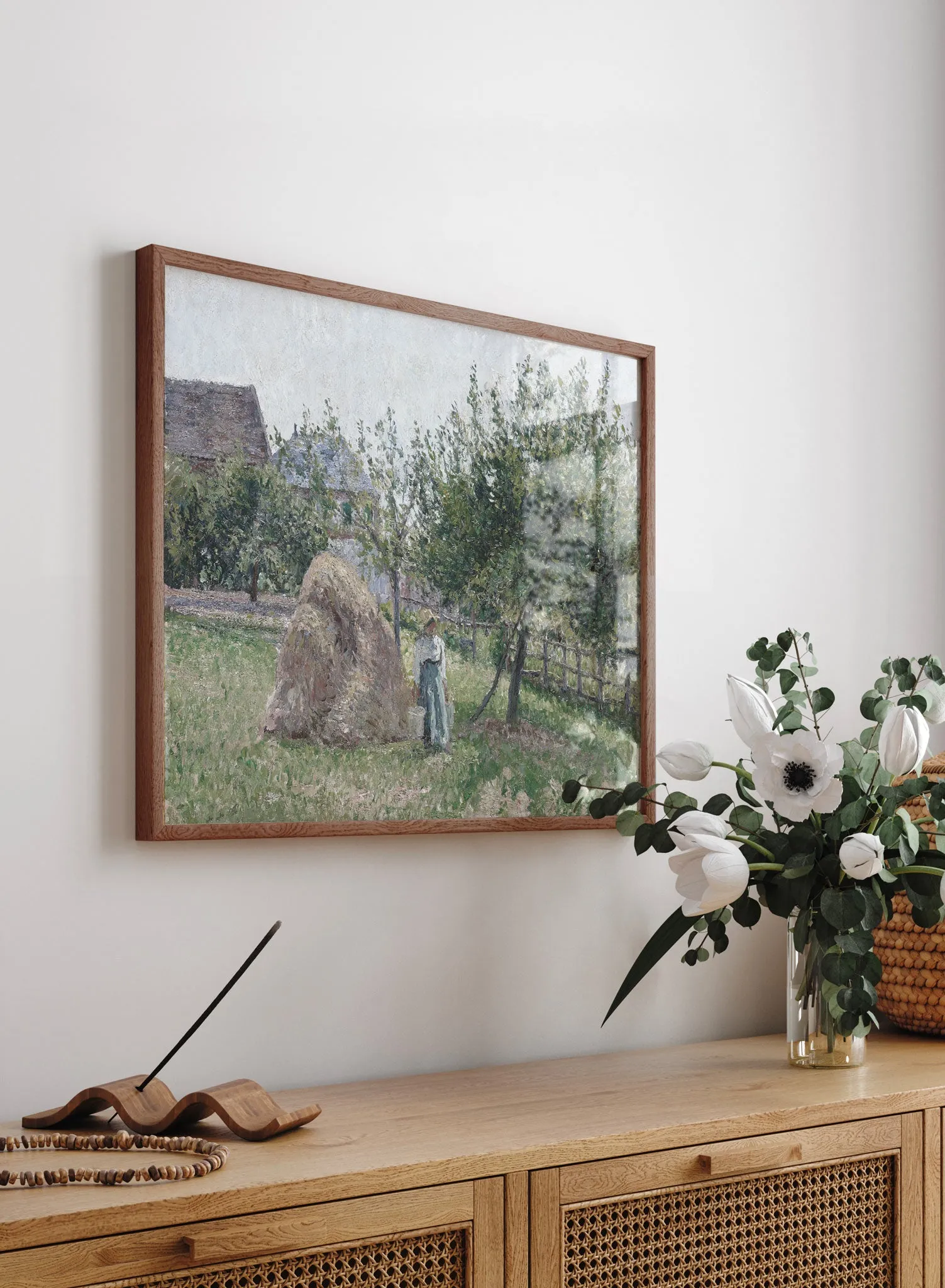 Apple Trees in Eragny, Poster