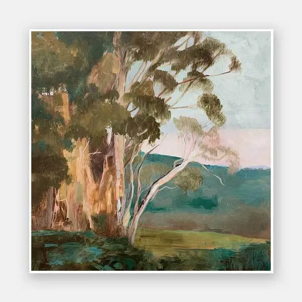 Australian Backyard Unframed Art Print