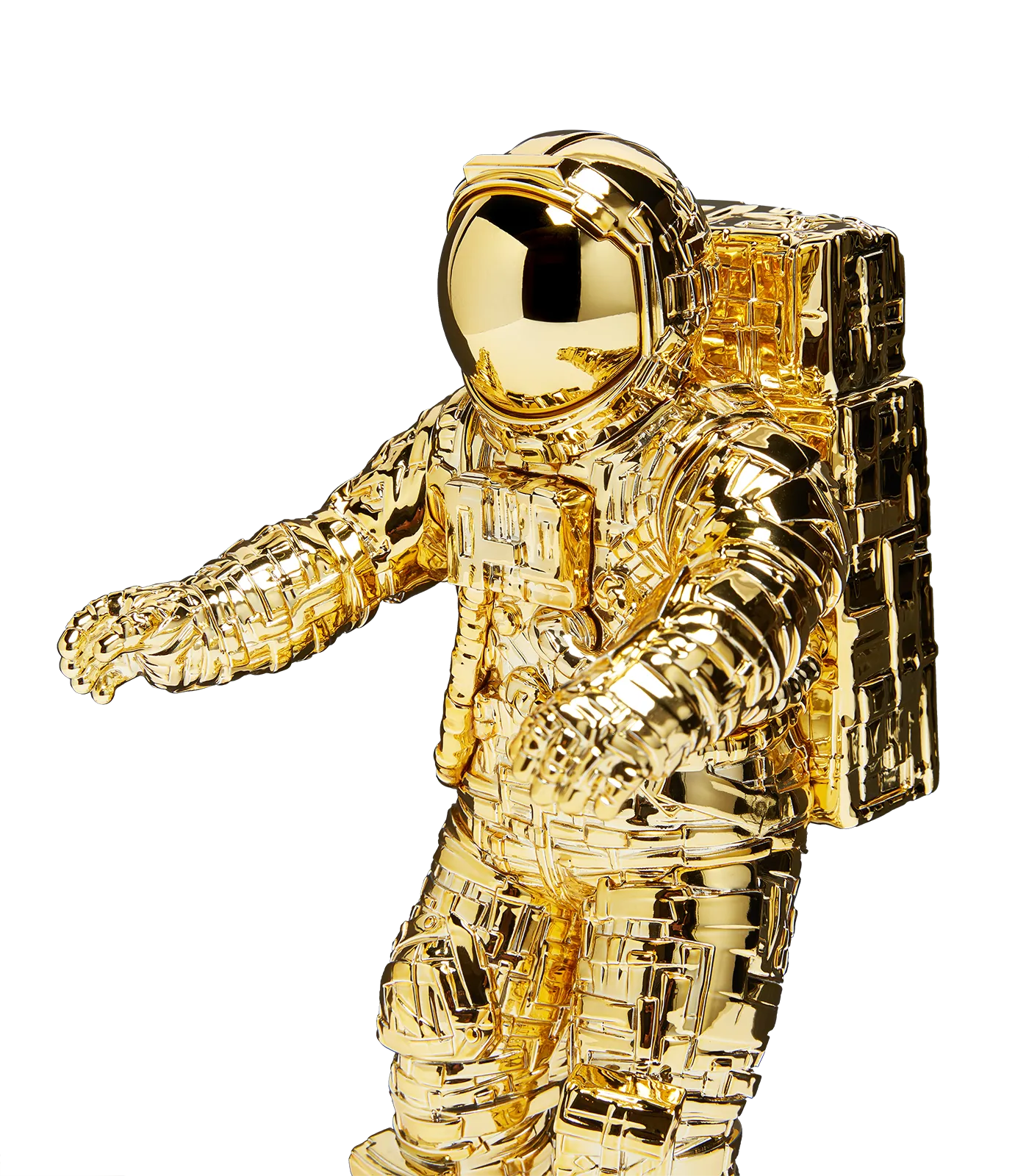 BBC x MICHAEL KAGAN ASTRONAUT FIGURE - GOLD