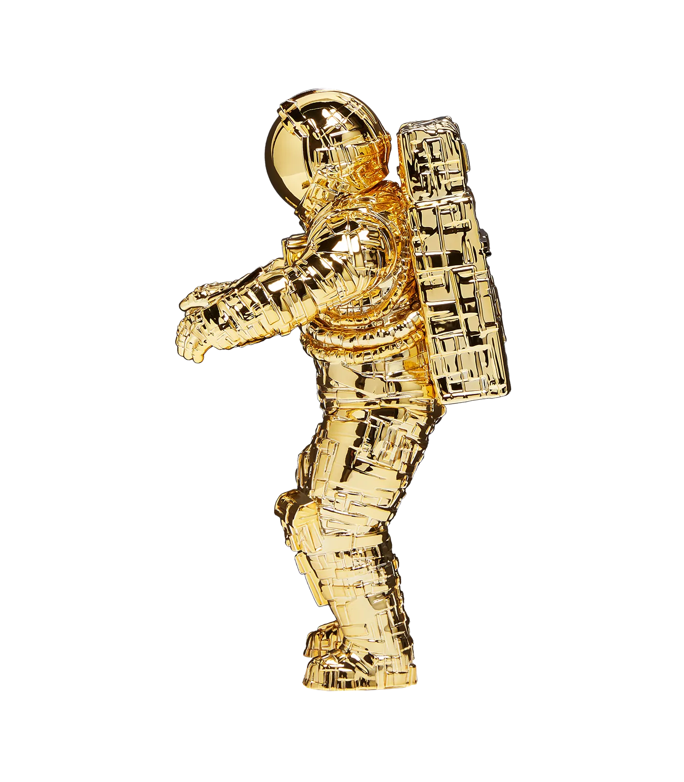 BBC x MICHAEL KAGAN ASTRONAUT FIGURE - GOLD