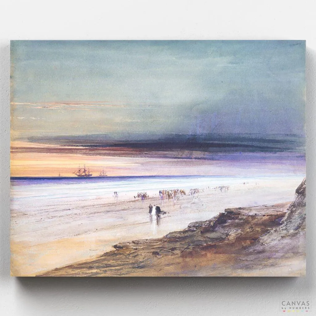 Beach Scene - Paint by Numbers