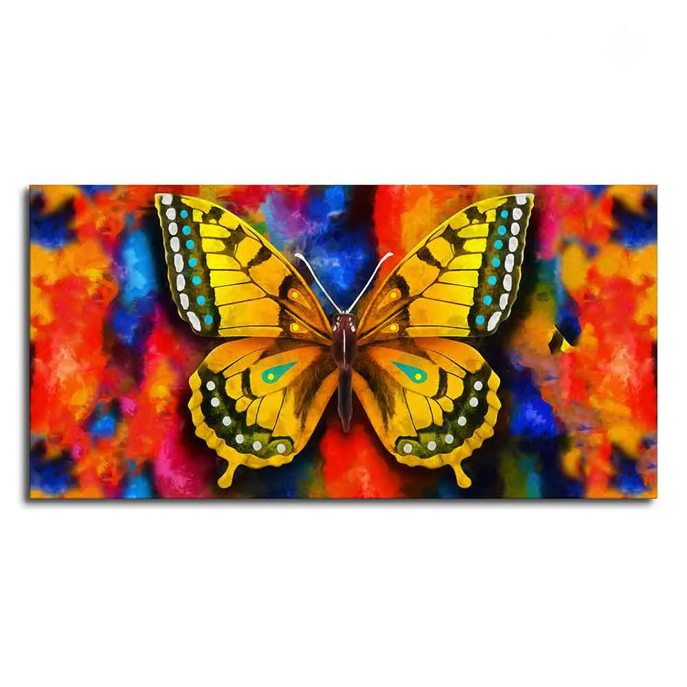 Beautiful Premium Canvas Wall Painting of Tiger Butterfly