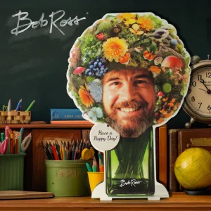 Bob Ross Cardboard Bouquet