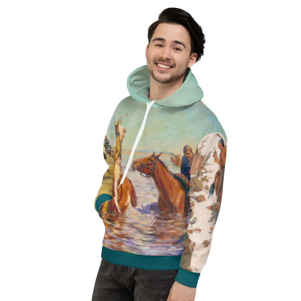 Charles Schreyvogel Western Hoodie