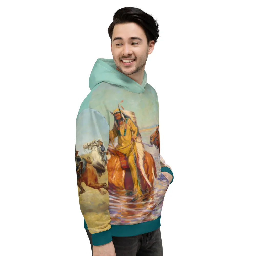 Charles Schreyvogel Western Hoodie