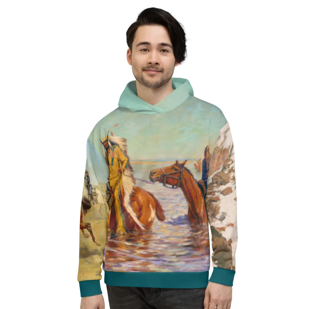 Charles Schreyvogel Western Hoodie