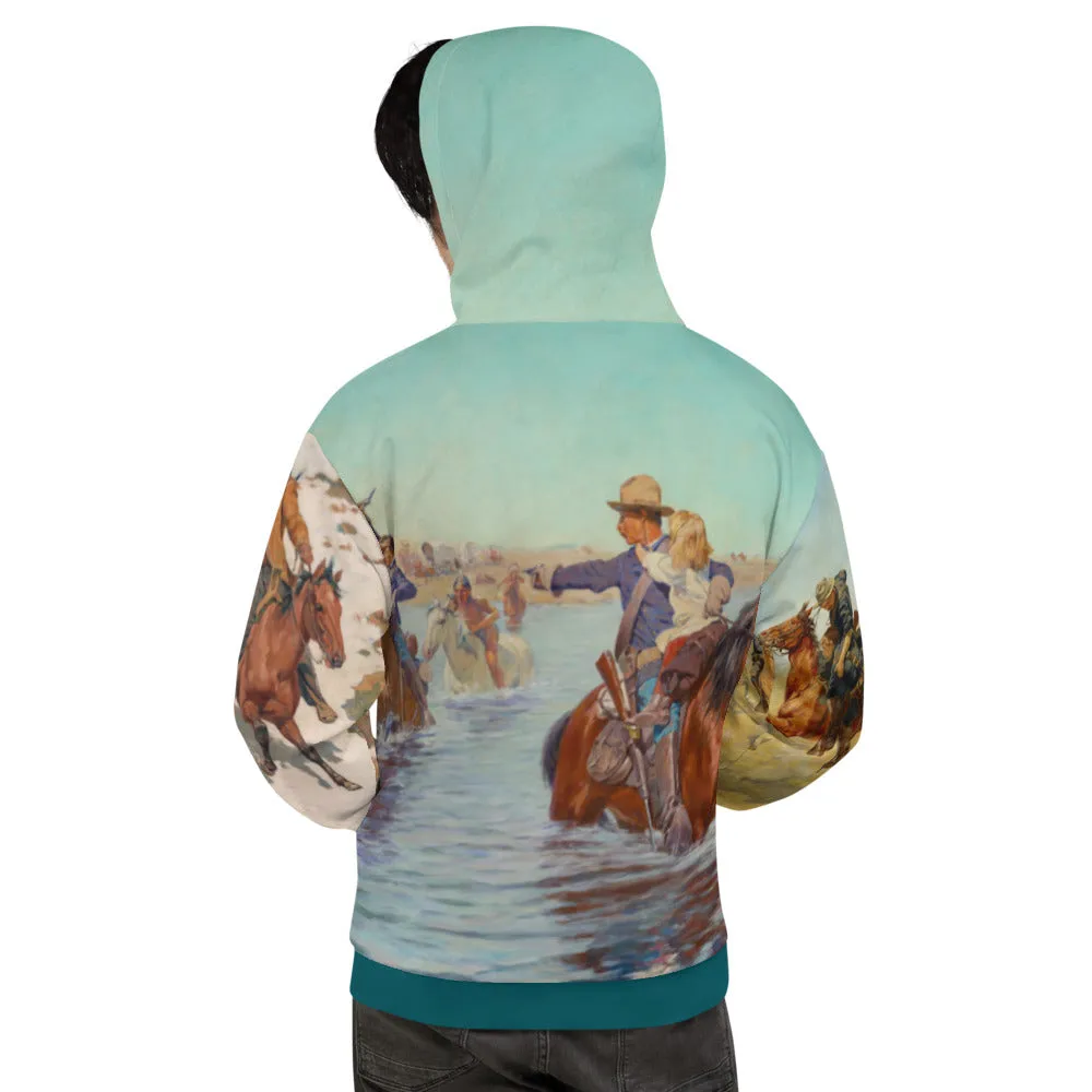 Charles Schreyvogel Western Hoodie