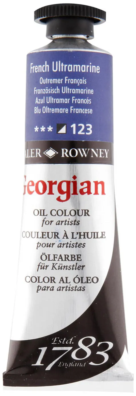 Daler Rowney Georgian Oil Paint - French Ultramarine