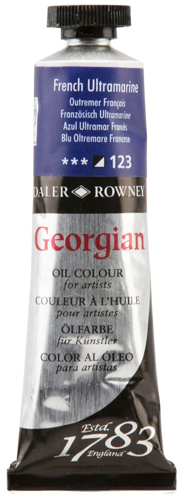 Daler Rowney Georgian Oil Paint - French Ultramarine