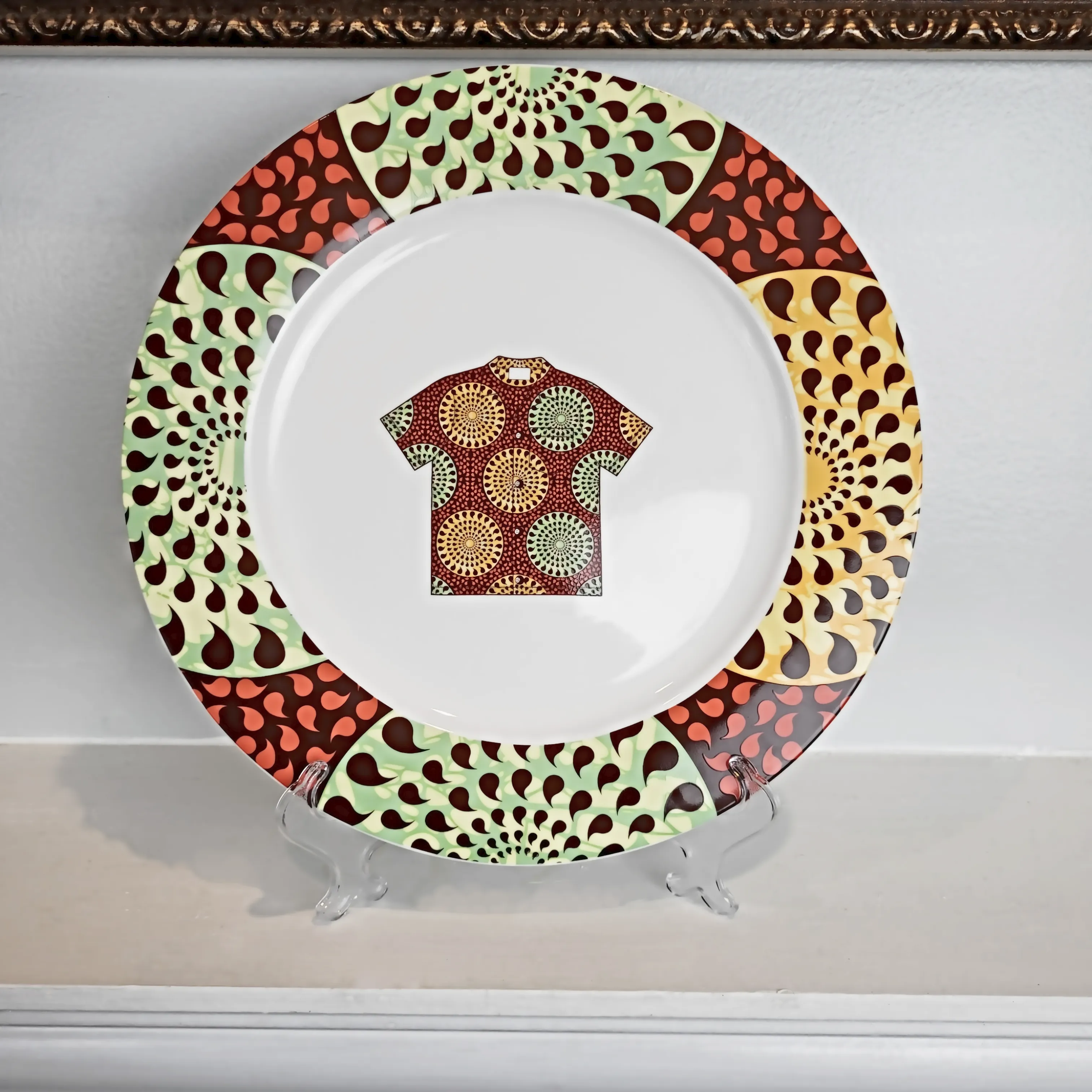 Dashiki Ceramic Plates (SET OF 6)