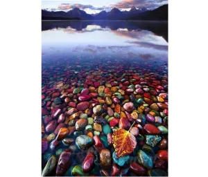 Diamond Painting - Colorful Cobblestones with a view!. New Diamond Painting Arrivals