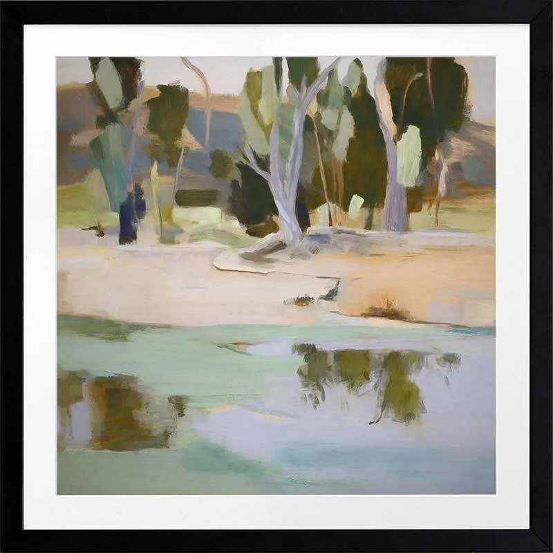 Dreamy Pond Framed Art Print