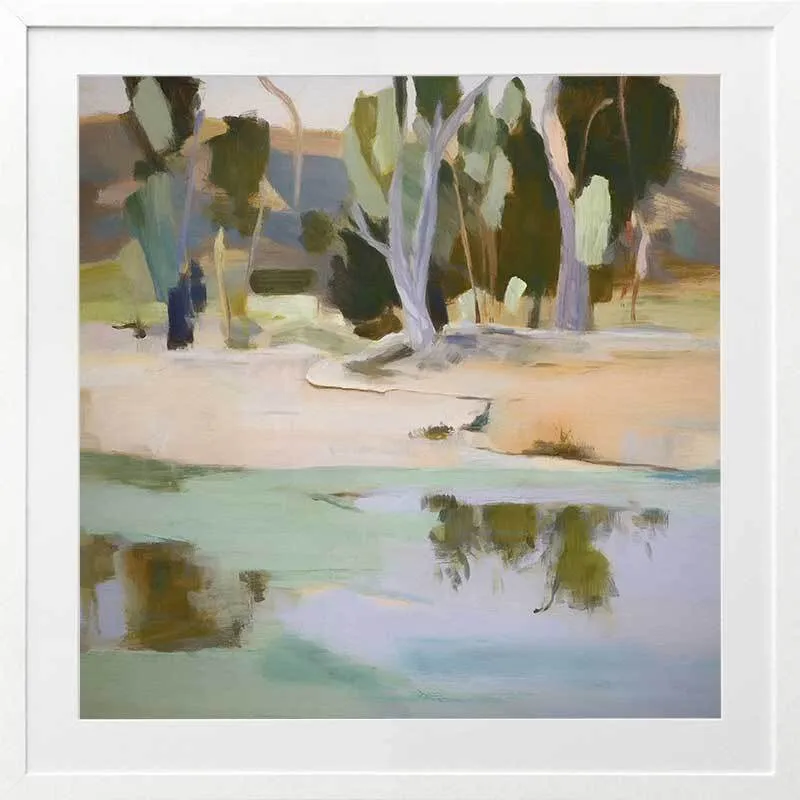 Dreamy Pond Framed Art Print