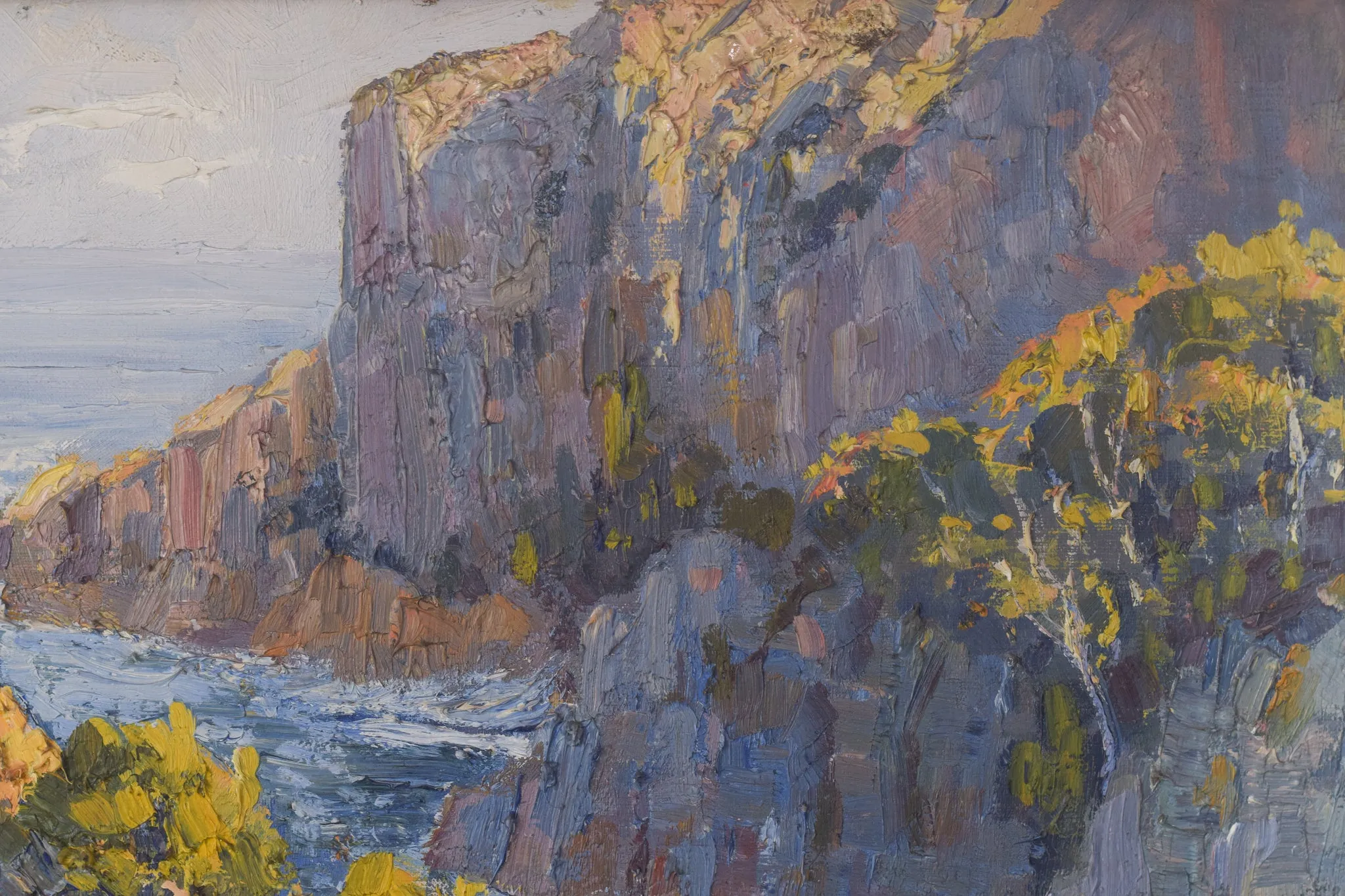 E. Palá - Impressionist Coastal Seascape