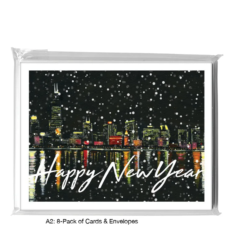 Eastern View, Chicago, Greeting Card (7363B)