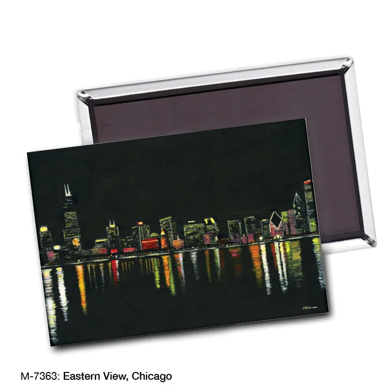 Eastern View, Chicago, Magnet (7363)