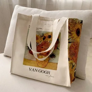 Eco Bag "Doze Girassóis numa Jarra" Vincent Van Gogh