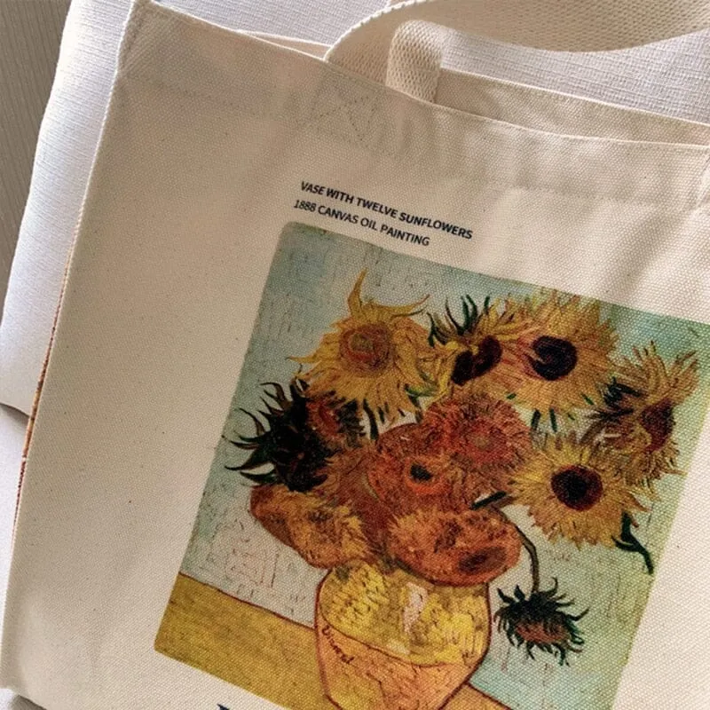 Eco Bag "Doze Girassóis numa Jarra" Vincent Van Gogh