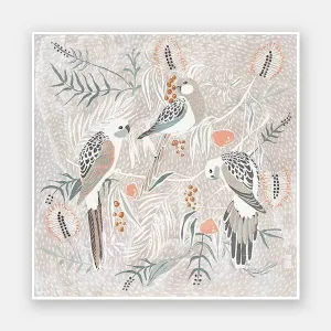 Feathered Serenade Unframed Art Print