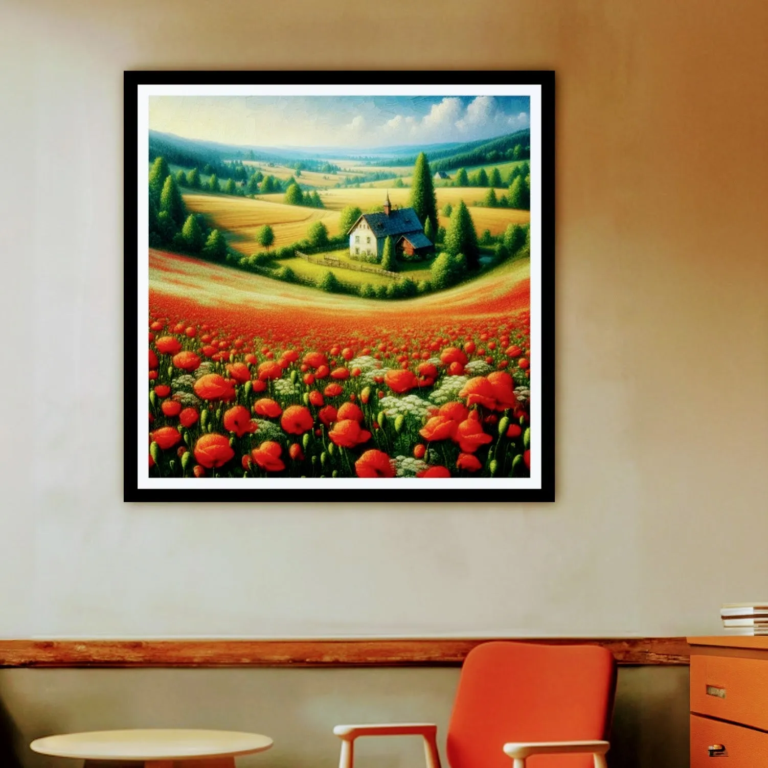 Flower Valley Wall Art S1