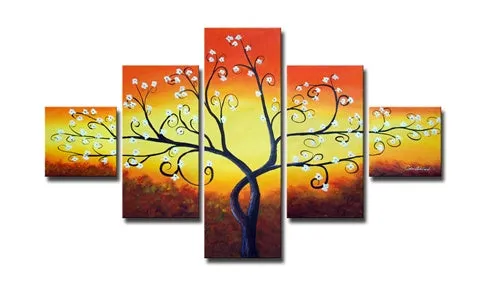 Forked Branches Canvas Art