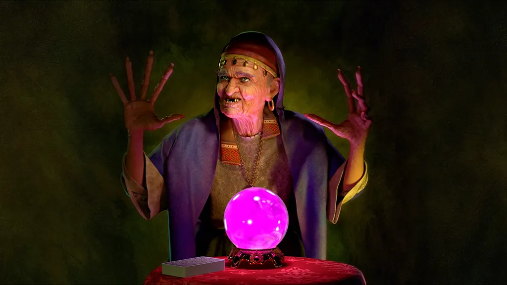 Fortune Teller Portrait