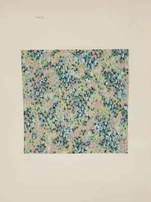 Handpainted Fabric Design by Arthur Litt - confetti