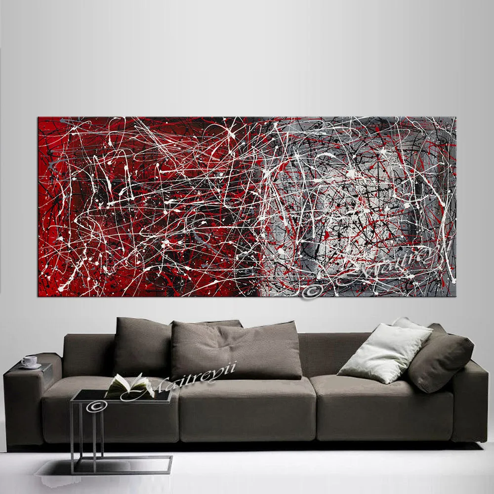 Jackson Pollock Style | Abstract Paintings - Vintage Beauty 34