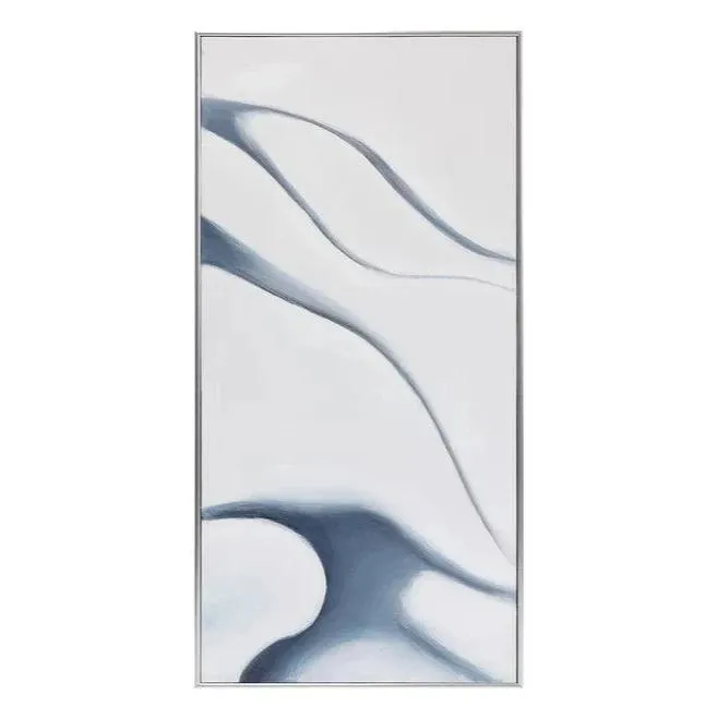 Meditation Wall Art Set Of 3 With Silver Floater Frame