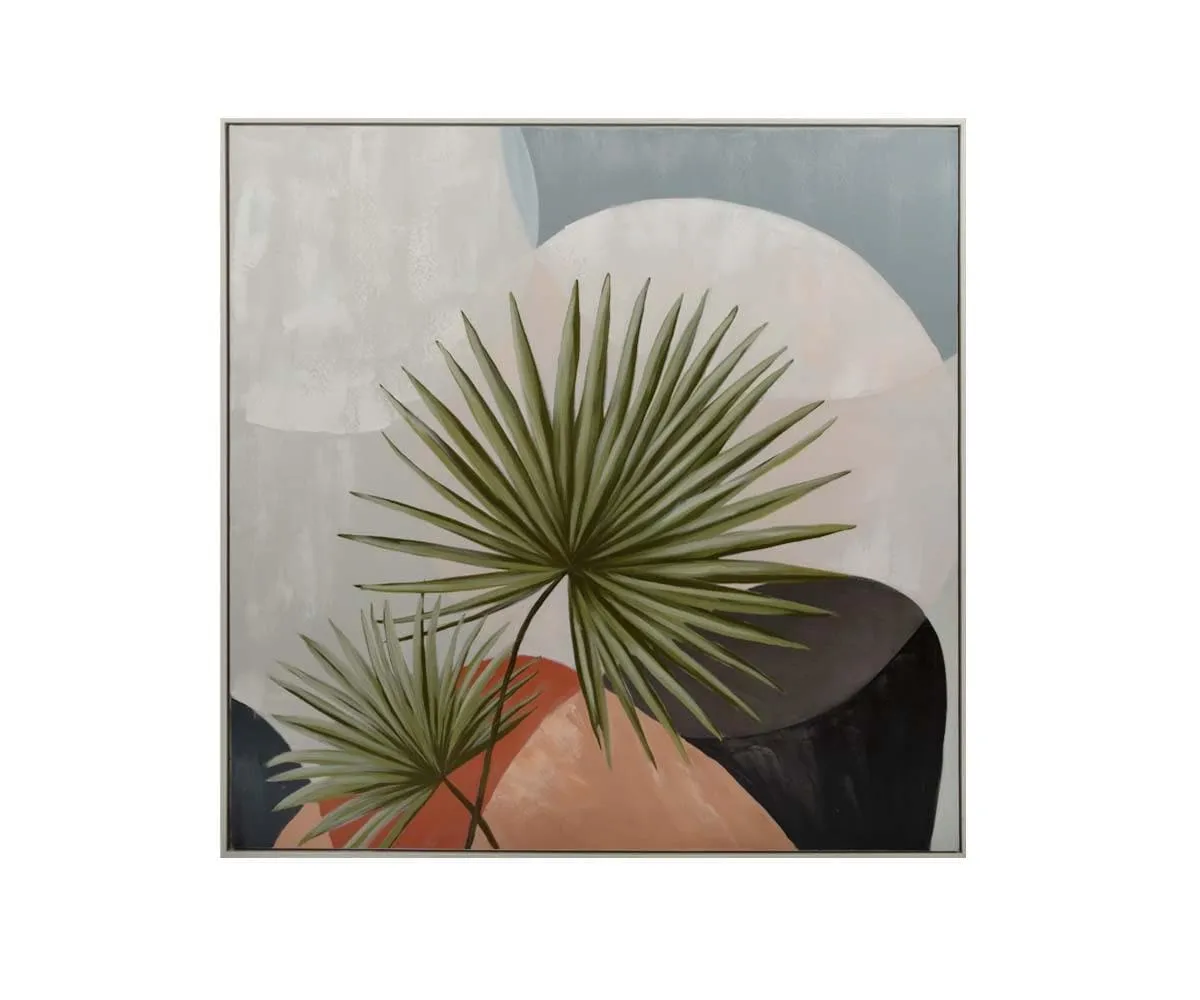 Moonlit Fronds Oil Painting